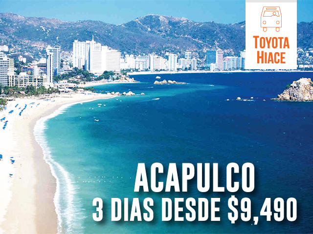 renta de camionetas para acapulco