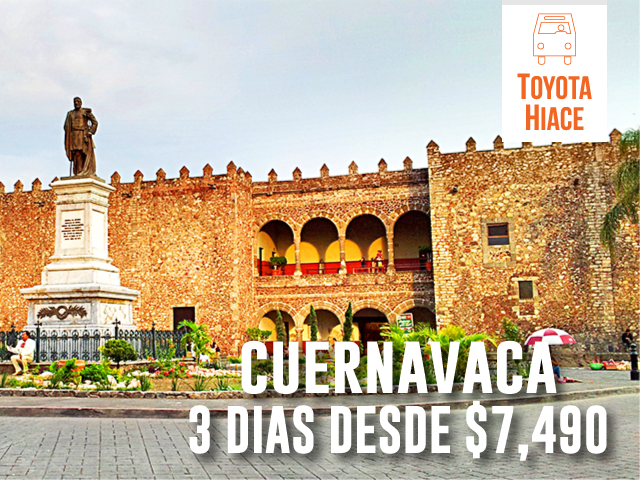 renta de vans para cuernavaca